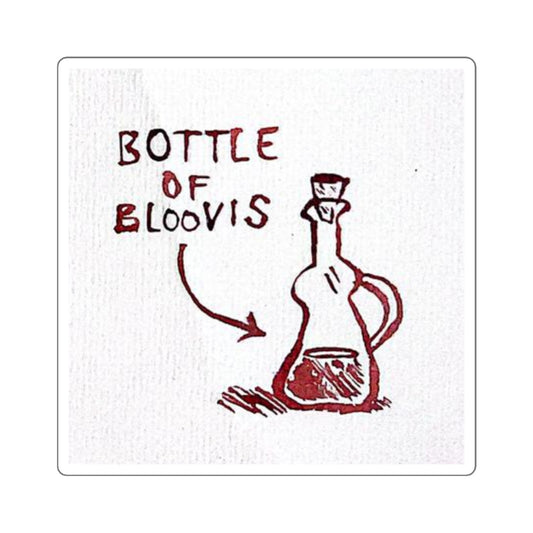 Bottle of Bloovis Sticker
