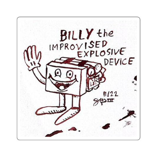 Billy the IED Sticker