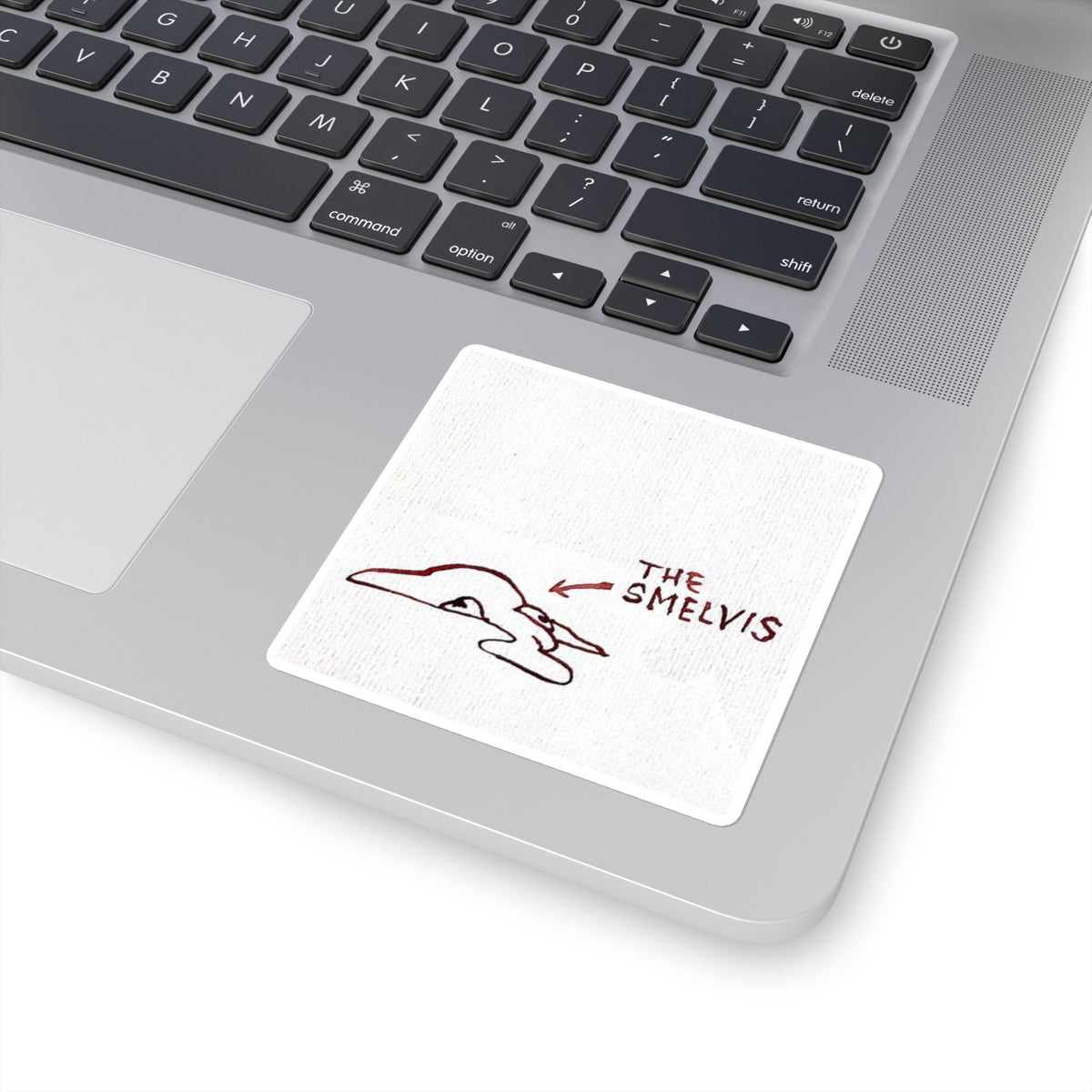 The Smelvis Sticker