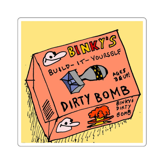 Dirty Bomb Sticker