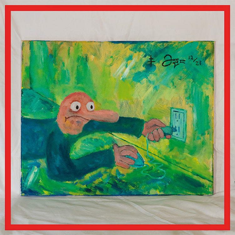 AUCTION: Wall Outlet (Painting by Goosnav)