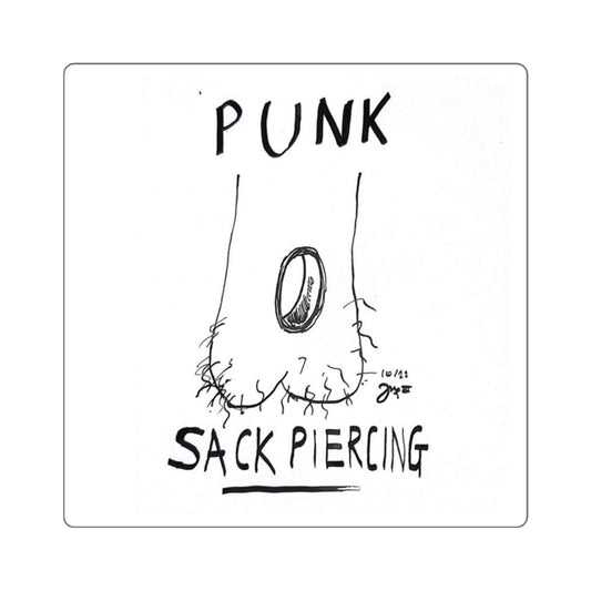 Punk Sack Piercing Sticker