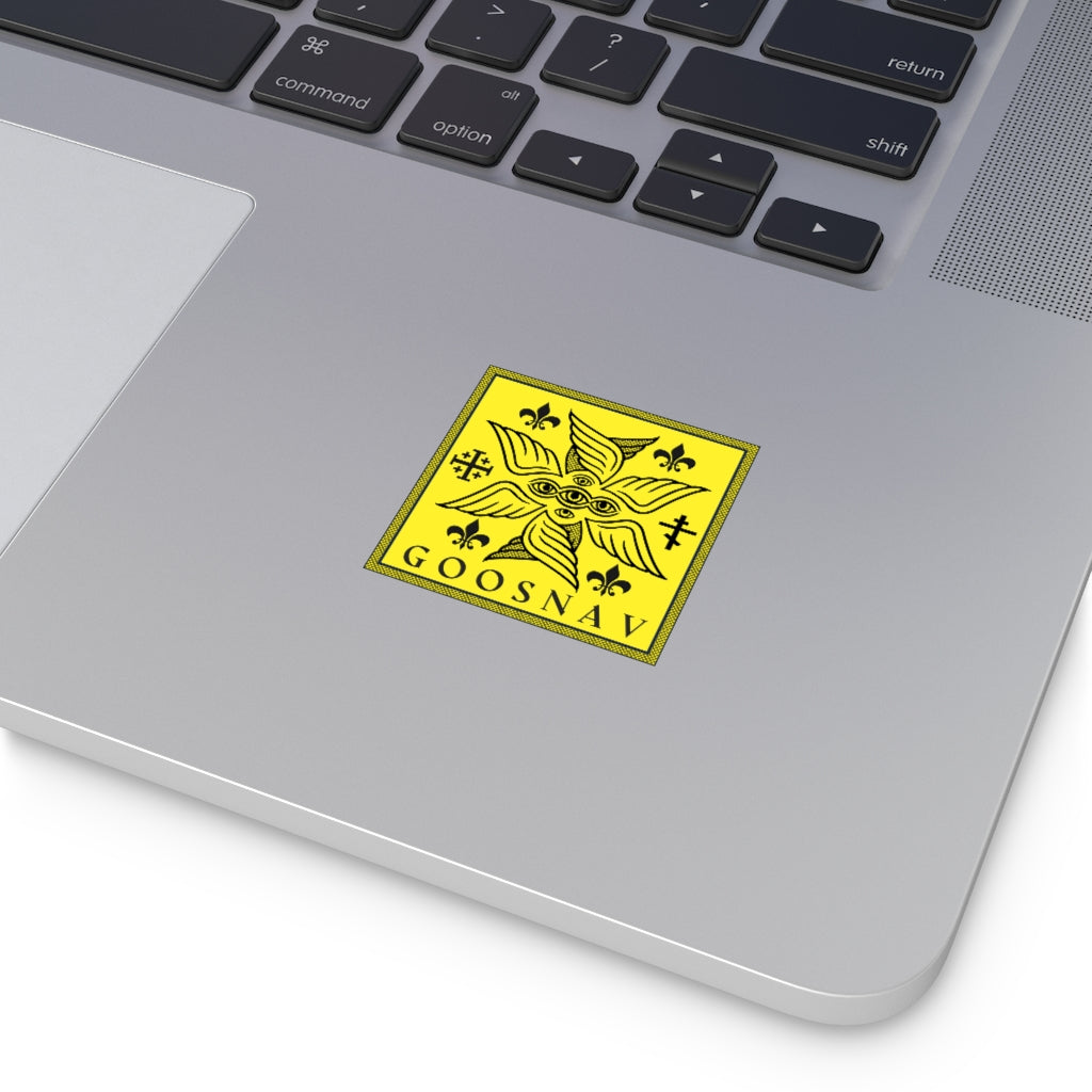 Seraph Angel Vinyl Sticker (radioactive)